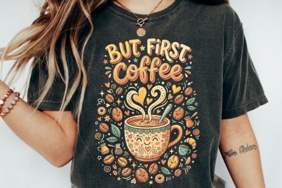 But First Coffee Cute Kawaii Design: Beyond Caffeine