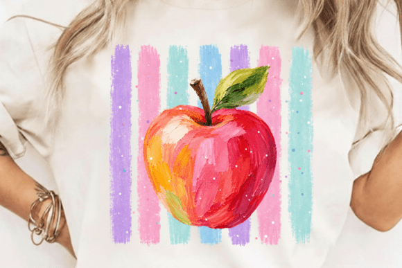 Celebrate the Little Graduates: The Coastal Apple Stripes Design