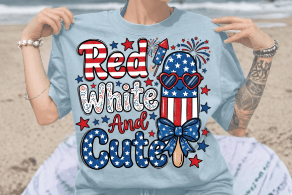 Red White and Cool PNG: Your Fourth of July Design Secret Weapon