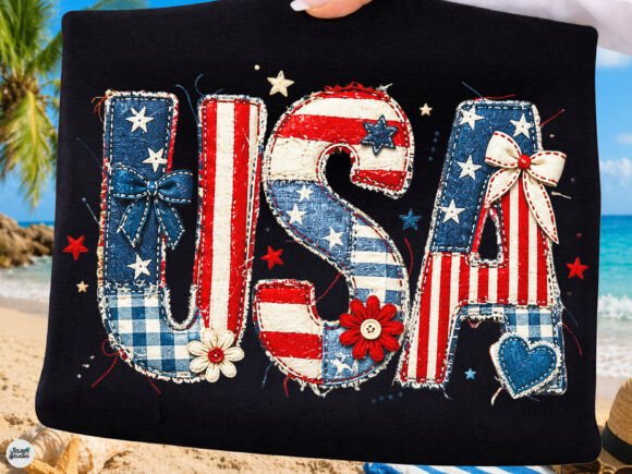 Styling Your Designs with the Coquette Patriotic Bow PNG