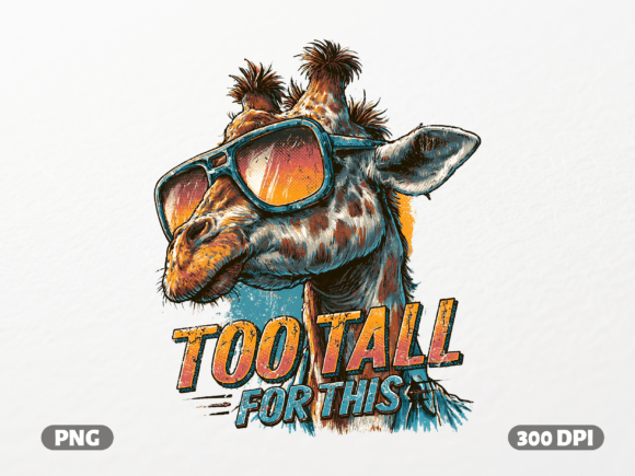 Too Tall for This Giraffe PNG: Injecting Personality into Your Projects